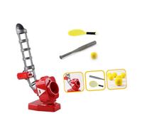 Gogogmee Machine de Baseball Automatique Rouge pour Garçon Fille Lanceur de Balles sans Batterie Entraînement Extérieur pour Améliorer la Coordination Swing