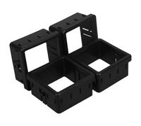 Gogogmee Manchon Tubulaire Carré Creux 75X75 MM vers 60X60 MM Lot de 4 Inserts de Doublure pour Équipement de Fitness Accessoire Précis et Léger pour Entraînement à Domicile et Extérieur