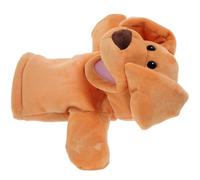 Gogogmee Marionnette à Main en Peluche Chien, Interactif pour Garçon et Filles, Modèle Animal Réaliste, Marionnette Conteuse D'histoires pour Jeux Parent-garçon et Filles et Spectacle,