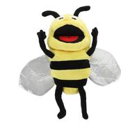 Gogogmee Marionnette Main Peluche Abeille Interactive pour Garçon Fille Éducatif Histoire et Jeu de Rôle Marionnettes Adaptées Maison et École