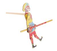 Gogogmee Marionnette Ombre Chinoise Bois Vintage Marionnette Artisanale Traditionnelle pour Spectacle Familial Résistant pour Performances et Divertissement