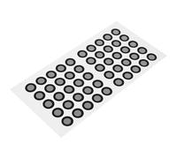 Gogogmee Marqueurs de Numérisation 3D Pet 6,0 Mm Noirs en Film Réfléchissant et Amélioration de L'exactitude en Suivi Optique 50 pour Points de Référence Précis