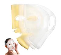 Gogogmee Masque Facial 3 Pièces Crochets Suspendus en Silicone Réutilisable Empêche Évaporation Lente D'essence, pour Spa et Bain