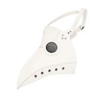 Gogogmee Masque Plague Bird Blanc pour Fête Halloween Carnaval Mascarade Costume Unisexe