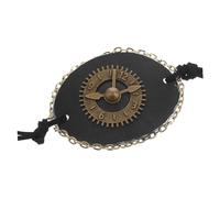 Gogogmee masque pour les yeux en cuir patchs oculaires élastiques décor d'halloween halloween mask masques halloween Accessoires de bal décorer Cache-œil unique ornement cache-oeil pu