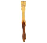 Gogogmee Masseur dorsal : Grattoir dorsal en corne de bœuf - Appareil de massage relaxant pour toute la famille - Brosse portable pour soulager les démangeaisons - Longueur : environ 30 à 32 cm