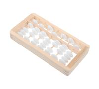 Gogogmee Mini Boulier Bois Montessori pour Tout-Petits Éducatif pour Apprendre à Compter Décor Boho pour Chambre Garçon Fille Accessoire Photo Pratique et Cadeau Anniversaire
