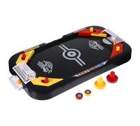 Gogogmee Mini Jeu de Hockey sur Table Joueurs Jeu Éducatif et Amusant pour Garçon Fille Noir de Société Compact