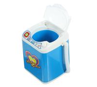 Gogogmee Mini Machine à Laver Factice pour Garçon et Filles, Éducatif de Simulation, Taille Adaptée, Plastique Sûr et Coloré, Accessoire de Jeu de Buanderie pour Jeu D’Imitation la Maison