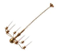 Gogogmee Miniature Plafonnier LED pour Maison de Poupée Lampe de Plafond Miniature Décorative pour Micro Paysage Accessoire DIY pour Modèle de Scène et Chambre Coucher