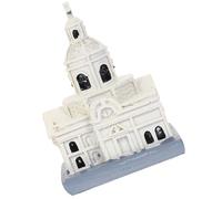 Gogogmee Modèle Église Décoratif Résine pour Table de Sable Accessoire Multifonction pour Bureau et Maison Décoration de Table Unique Inspirée des Cathédrales Anciennes