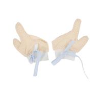 Gogogmee Moufles Anti-succion Pour -né Moufles Confortables En Coton Doux Protection Morsures De Doigts 0-6 Mois Pour Apaiser Bébés 1