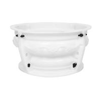 Gogogmee Moule en Ciment pour la Fabrication de colonnes Romaines, Moule en Plastique réutilisable pour Le Moulage de chapiteaux de colonnes, gabarit de décoration pour poteaux de clôture et de