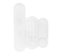 Gogogmee Moule en résine pour Plaque Nominative - Moule époxy pour présentoir de Bureau - en Silicone Unique pour étiquettes nominatives personnalisées (Salle de réunion, réception)