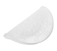 Gogogmee Moule en Silicone Flexible pour Horloge Soi-même, Outil de Bricolage Époxy, Moule D'horloge Rond Chiffres Arabes et Romains, 1 Pièce, Résistant la Déchirure, Facile à Démouler,