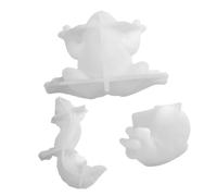 Gogogmee Moule Silicone pour Décoration Animal Formes Lézard Grenouille et Escargot Moule Flexible Résistant et Facile à Démouler pour Ornements DIY
