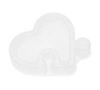 Gogogmee Moule Silicone pour Plateau Décoratif Époxy Moule Barquette Silicone Flexible pour Bonbons et Artisanat DIY pour Créations Personnalisées