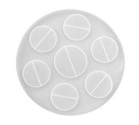Gogogmee Moule Silicone pour Plateau Verre à Vin DIY Moule Époxy Support Porte Verres Créatif et Résistant