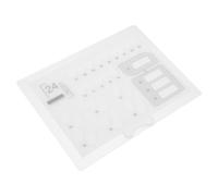 Gogogmee Nail Art Display Board Compacte et Portable pour Ongles Manucure Nail Tips Stand pour Salon et Usage Personnel