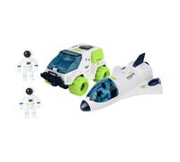 Gogogmee Navette Spatiale Colorée pour Garçon Fille Modèle Espace avec Astronaute Cadeau Amusant pour Garçons et Filles pour Ans et Plus