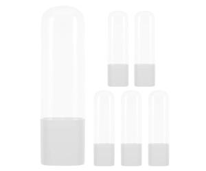 Gogogmee Organisateur de 6 Embouts pour Hydropulseur Dentaire - Étui pour Accessoires de Jet Dentaire - Boîte de Rangement Anti-poussière pour Embouts de Rechange - Conteneur de Voyage pour Soins