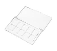 Gogogmee Palette de Maquillage Transparente Cases Boîte Vide Rechargeable pour Fard à Paupières à Blush et Peinture Aquarelle Rangement Cosmétique Pratique pour Voyage et DIY