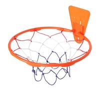 Gogogmee Panier de Basket Mural D’intérieur pour Garçon et Filles sans Perçage 30 Cm Orange en Plastique Léger, Mini-Arceau Mural Silencieux pour Jeux et Sport la Maison