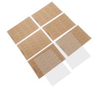 Gogogmee Papier Pratique Réutilisable pour Nail Art Double Face Carnet de Tracé pour Débutants Feuilles Transparentes Pet pour Dessin et Entraînement Manucure Portable