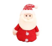 Gogogmee Paquet à Bonbons de Noël Réutilisable en Tissu Cordon de Serrage Pochette Présent Festive pour Garçon et Filles et Adultes 1 Pièce pour Emballer Friandises et Petits Présents