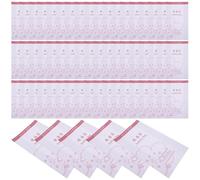 Gogogmee Paquet à Vomi Jetables Étanches en Papier - 100 Pièces - Pochettes Pratiques pour Mal des Transports - Usage Voyage en Voiture Avion Train - Paquet Poubelle Portables pour