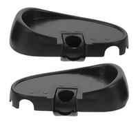 Gogogmee Pédales de Tricycle Antidérapantes en Plastique Noir 2 Pièces Accessoires de Repose-Pieds pour Garçon et Filles Compatibles Multi-Âges Pièces de Rechange Robustes pour