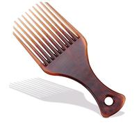 Gogogmee Peigne À Cheveux À Dents Larges Brosse De Coiffure En Plastique Pour Salon De Coiffure Usage Domestique Fourchette Confortable