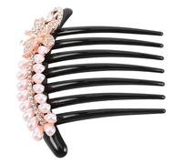 Gogogmee Peigne à Cheveux Orné de Perles Fourchette à Cheveux de Style Chinois Élégantes pour Femmes