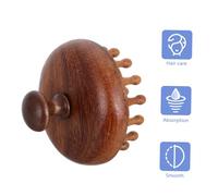 Gogogmee Peigne de Massage pour Brosse Large à Dents pour Cheveux Bouclés Peigne Relaxant avec Design Disque pour Fatigue et Soin Du