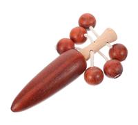 Gogogmee Petit Tambour Traditionnel En Bois Pour Bébé à Main, Jouet Musical Éducatif Pour Garçon Et Filles, Développement Motricité Fine Et Coordination Œil-main, Adapté Éveil Sensoriel