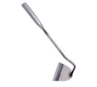 Gogogmee Petite Houe de Jardinage Portable en Acier Inoxydable Forgé Outil de Binage et Plantation Manche en Fer Outil de Désherbage Léger et Compact pour Jardin Extérieur