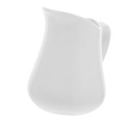 Gogogmee Pichet à Lait Céramique Blanche Crémier Petit pour Café Sauces et Salade Conserve le Goût Ustensile Cuisine Familiale