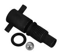 Gogogmee Pièce de Rechange pour Cric Vertical 20 Tonnes Vis de Purge Joint et Bille d'acier Outil de Contrôle et Réparation pour Cric Hydraulique Automobile Valve Retour d'Huile