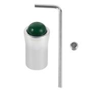 Gogogmee Pied pour Diapason 12 Mm en Alliage D'aluminium Vert Base en Cristal, Accessoires pour Porte-diapason, Support Antidérapant, Pièces de Réparation, pour Yoga et Contemplation