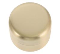 Gogogmee Pilulier de Voyage en Acier Inoxydable Grand Format Boîte Hermétique Étanche pour Remède Mini Pilulier Portable Rond Métallique pour Paquet à Main Rangement Sécurisé et Compact