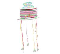 Gogogmee Pinata Licorne Pull String Lantern Jeu Festif Garçon Fille Décoration Anniversaire Fête Cadeau Surprise à Remplir Accessoire Suspendu