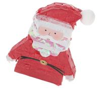 Gogogmee Piñata Père Noël en Papier pour Garçon et Filles, Amusant à Casser Rempli de Bonbons, Décoration Festive pour Fêtes de Noël, Anniversaire et Jeux D'extérieur, Présent Original