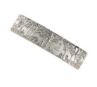 Gogogmee Pince à Cheveux Vintage Motif Lune Métal pour Femmes Barrette Rétro Décorative Forestière Épingle Chignon Élégante Accessoire Cheveux Mignon