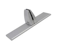 Gogogmee Pince de Fixation Alliage Aluminium pour Séparateur de Bureau Clip de Partition Stable avec Base Renforcée Installation sans Outil pour Espace de Travail et Bureau