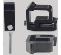 Gogogmee Pinces de Fixation pour Capot de Camion 4 Pcs Compatibles Porte-Échelle et Coque de Camping-Car Fixation Stable en Matériau Haute Résistance Accessoires pour Véhicule