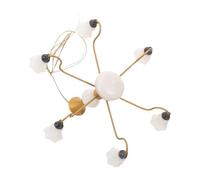 Gogogmee Plafonnier Miniature Lampe Suspendue Mini Décoration Intérieure Modèle De Lampe Lumières De Maison De Poupée Objets Miniatures