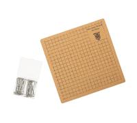 Gogogmee Planche Macramé Liège avec Épingles pour Bricolage Bracelet et Collier Panneau Réutilisable Léger pour Projets de Tissage et Nouage