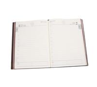 Gogogmee Planificateur Mensuel Organiseur Multifonction pour Bureau et Maison Carnet de Notes Cuir Synthétique Agenda Quotidien Léger et Portable pour Suivi des Tâches et Habitudes