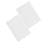 Gogogmee Plaque en Aluminium A4 pour Sublimation, Lot de 2 Feuilles Vierges Argentées 0,45 MM d'Épaisseur, Support Métal pour Gravure Laser, Panneau Décoratif DIY, Utilisable en Bureau et