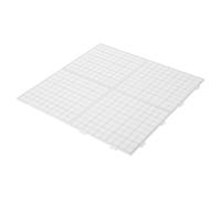 Gogogmee Plaques à Picots Carrées pour Perles à Repasser 15 X 15 CM Plastique Blanc 26 MM Lot de 4 Plateaux de Création Gabarits Précis pour Loisirs Créatifs Garçon et Filles et